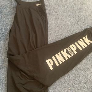 Victorias Secret Pink Yoga Sweat Pants